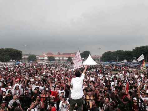 Foto kenangan ketika menggelar acara Jogja Istimewa untuk Jokowi-JK
